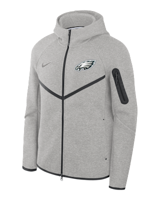 Philadelphia Eagles Tech Fleece Windrunner Men's Nike NFL Full-Zip